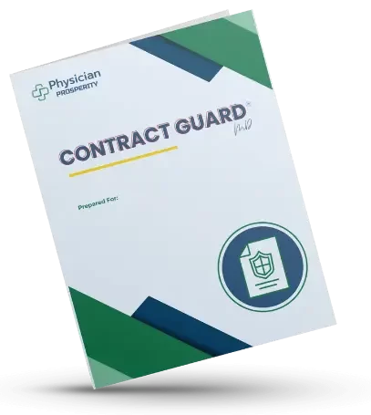 ContractGuard MD – A comprehensive physician contract review solution designed to safeguard doctors' careers by identifying unfavorable terms, optimizing compensation, and ensuring legal protection in employment agreements.