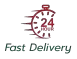 Fast delivery typically in less than 24 hours